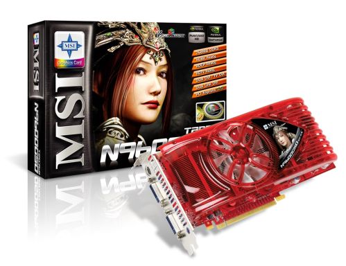 MSI представит GeForce 9600 GSO c 768 Мбайт памяти