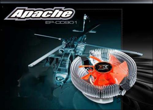 Круглый CPU-кулер Xigmatek Apache EP-CD901 с 92-мм "винтом"