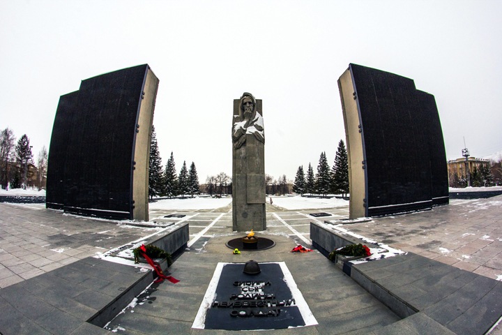 Монумент славы новосибирск рисунок