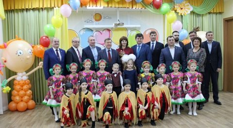 Новый детский сад на 220 мест открылся в Первомайском районе Новосибирска