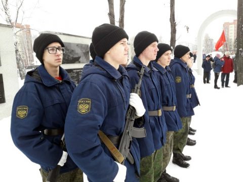 В Бердске отмечают День защитника Отечества