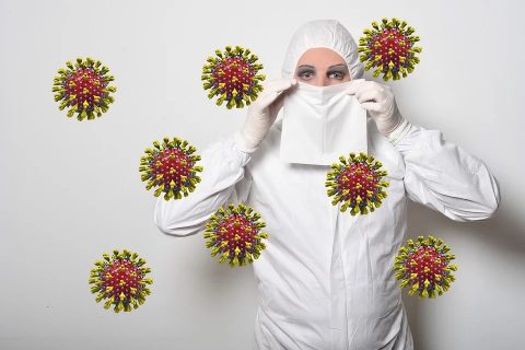 Защитить от коронавируса может отбеливатель