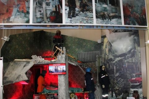 Часть взорванного в Новосибирске дома пополнила музей МЧС