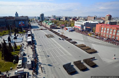 Определен формат проведения парада победы в Новосибирске