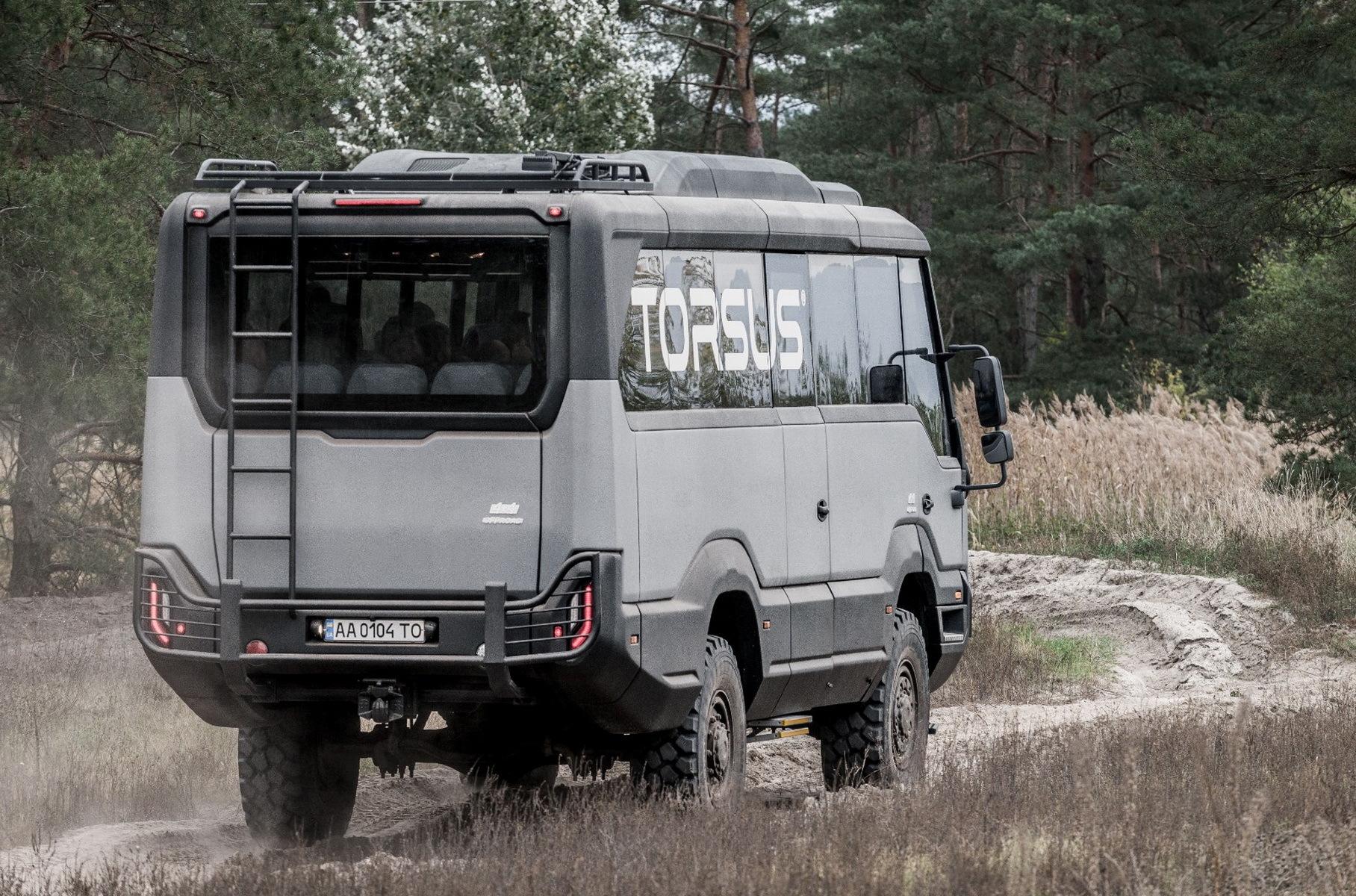 Украинский автобус Torsus Praetorian награжден за дизайн и инновации