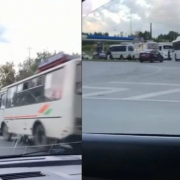 Водители Новосибирска простояли целый день в очереди на заправку
