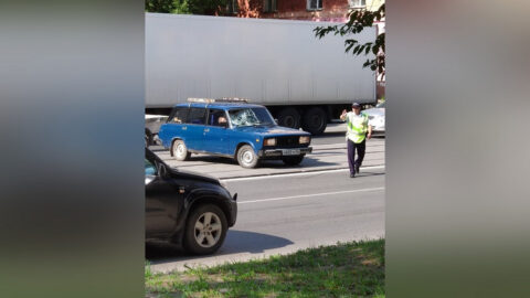 Пенсионер в Новосибирске стал жертвой ДТП на пешеходном переходе