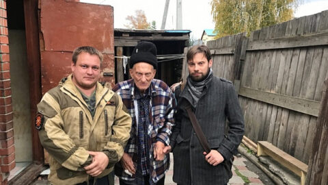 В Новосибирске нашли 95-летнего немого дедушку