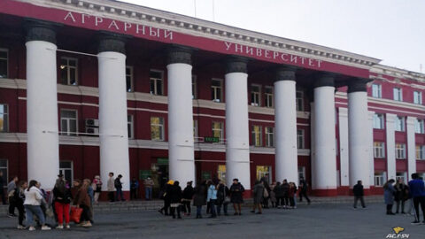 В Новосибирске эвакуировали аграрный университет