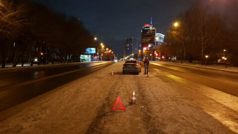 Пешехода сбили в Кировском районе Новосибирска