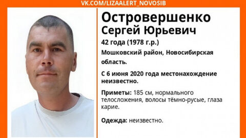 В Новосибирске полгода ищут пропавшего мужчину