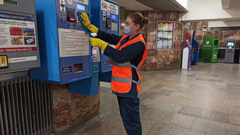 В Новосибирском метро сообщили график уборки во время пандемии COVID-19