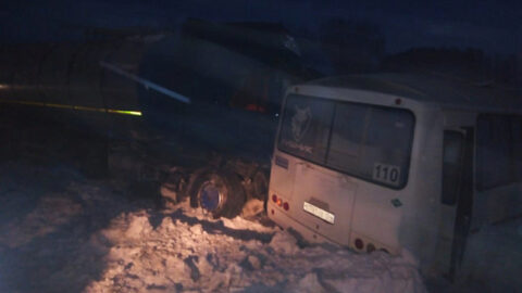ДТП с автобусом в Новосибирской области - погиб человек, 9 пострадали