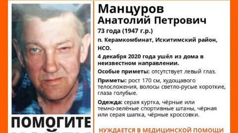Пропавшего пенсионера ищут в Новосибирской области
