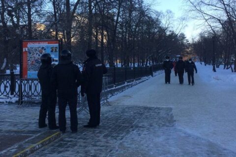 Правоохранительные органы Новосибирска перекрыли центр