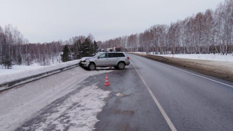 Двое детей пострадали в аварии в Новосибирской области