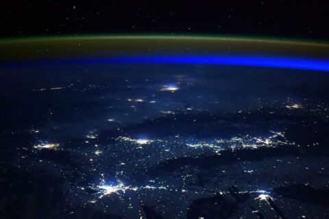 Новосибирск сфотографировали из космоса