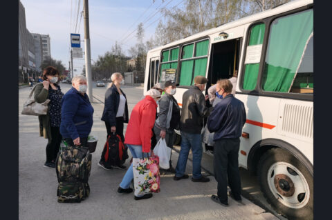 В Новосибирске пассажиру без маски отказали в проезде