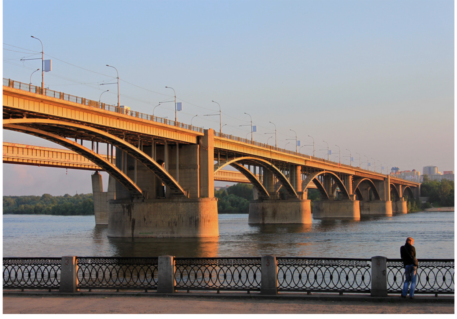 Мосты новосибирска фото с названиями