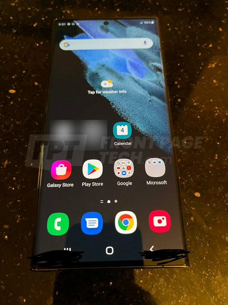 Опубликованы фотографии грядущего флагманского смартфона Samsung Galaxy S22 Ultra