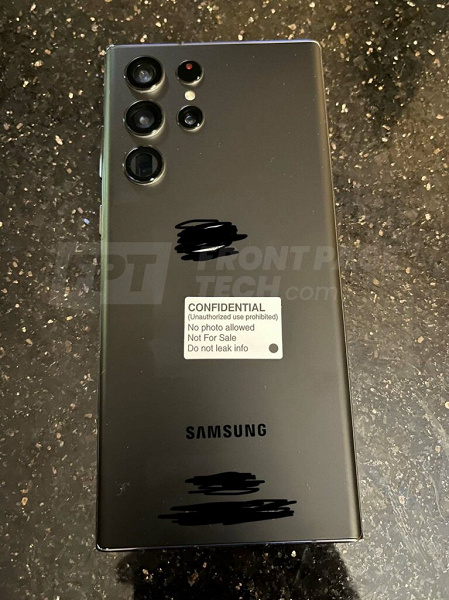Опубликованы фотографии грядущего флагманского смартфона Samsung Galaxy S22 Ultra