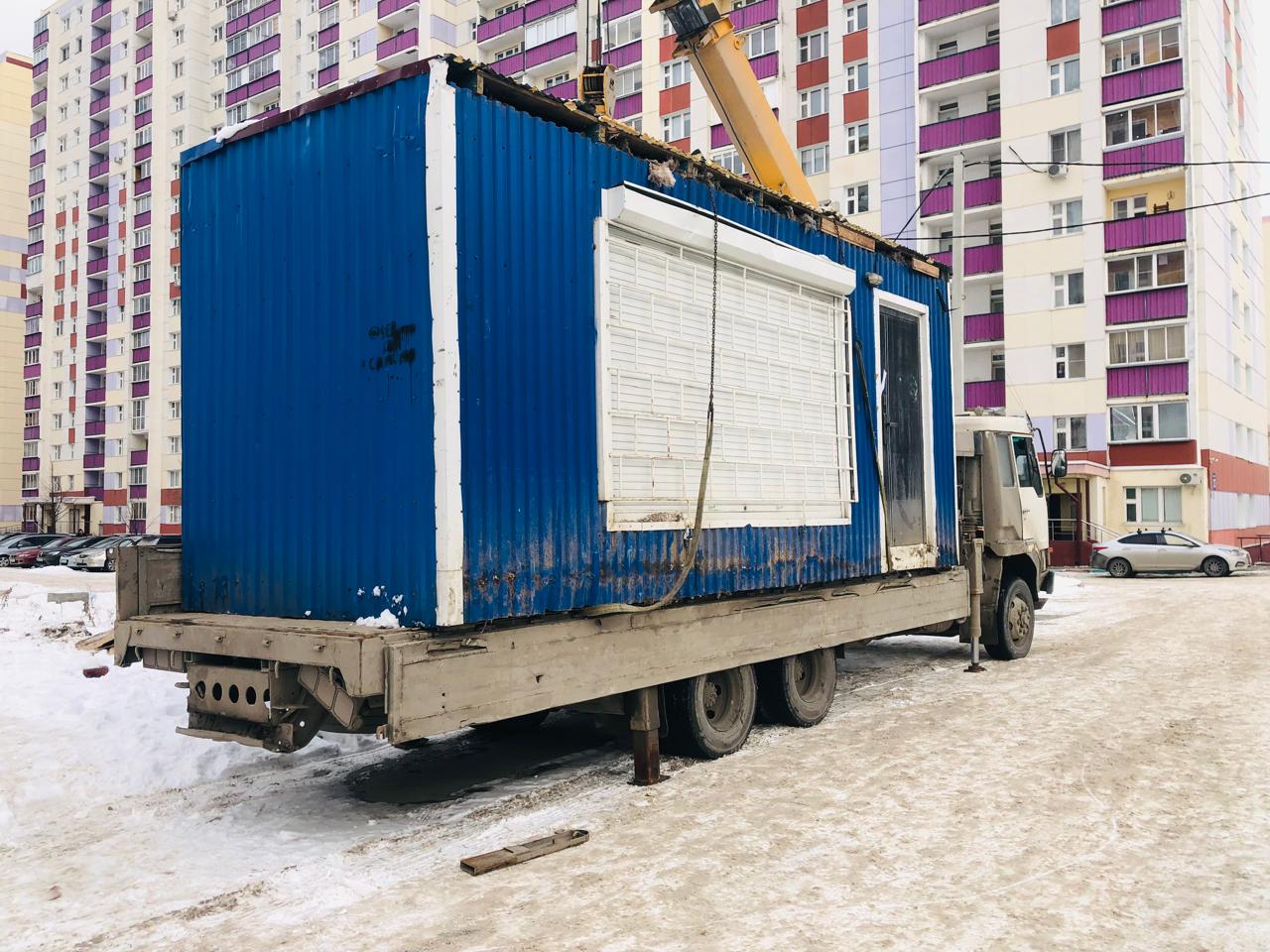 В Новосибирске демонтировали более 250 незаконных нестационарных объектов