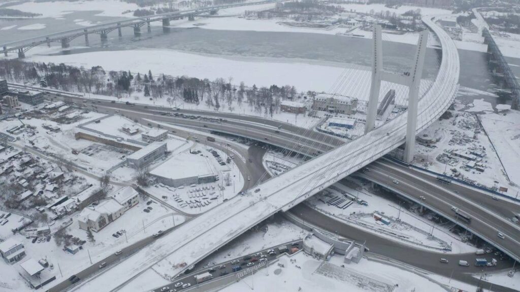 В Новосибирске открыто движение по правобережной развязке нового моста