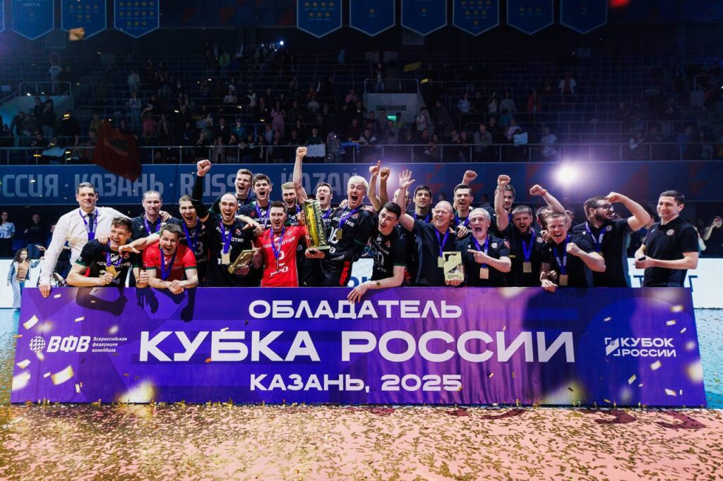 Новосибирский «Локомотив» выиграл Кубок России по волейболу впервые за 12 лет
