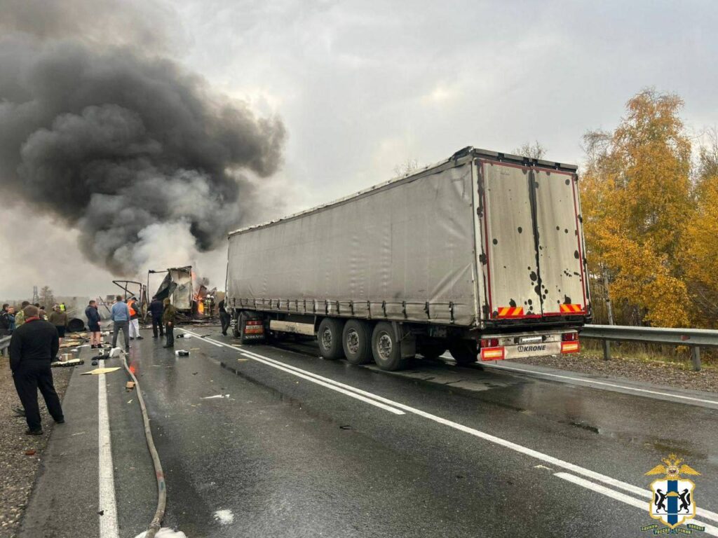 В Барабинском районе столкнулись четыре автомобиля, один человек погиб