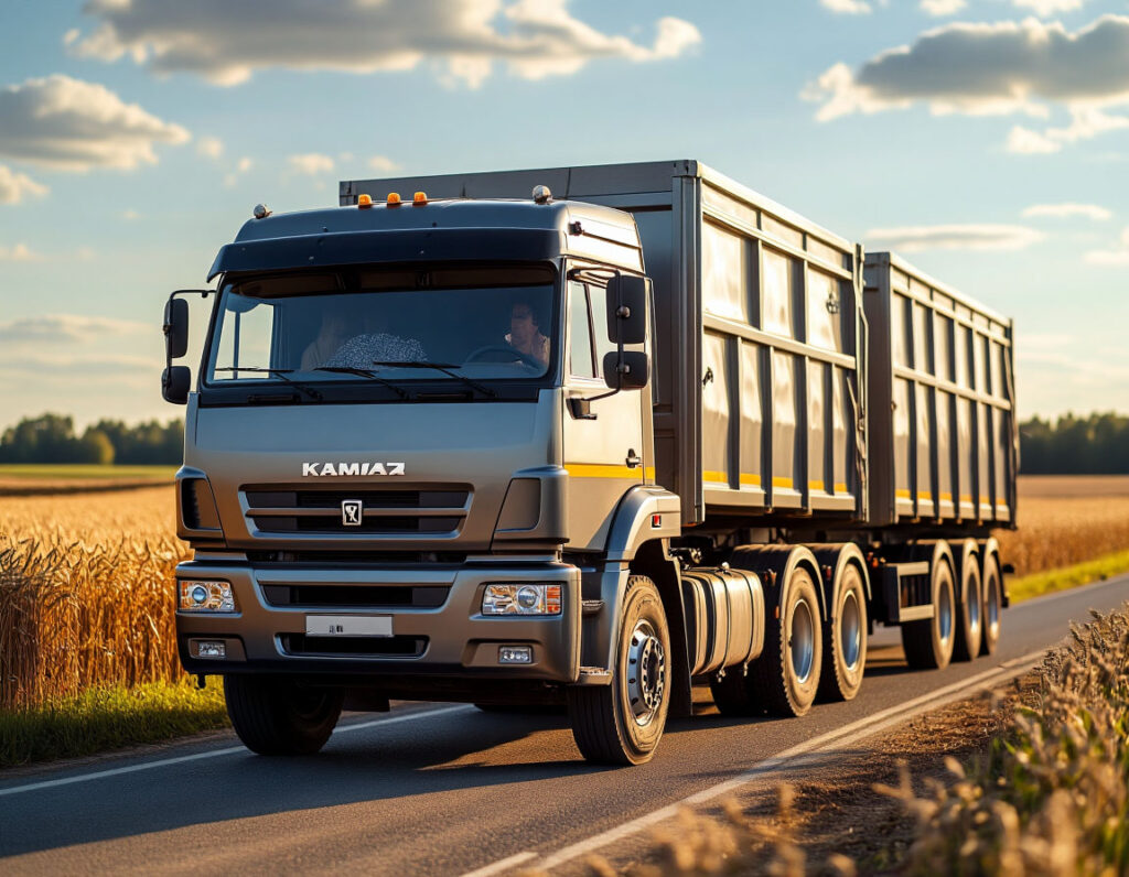 Зерновоз КамАЗ: Надежный Партнер для Перевозки Сельскохозяйственных Грузов