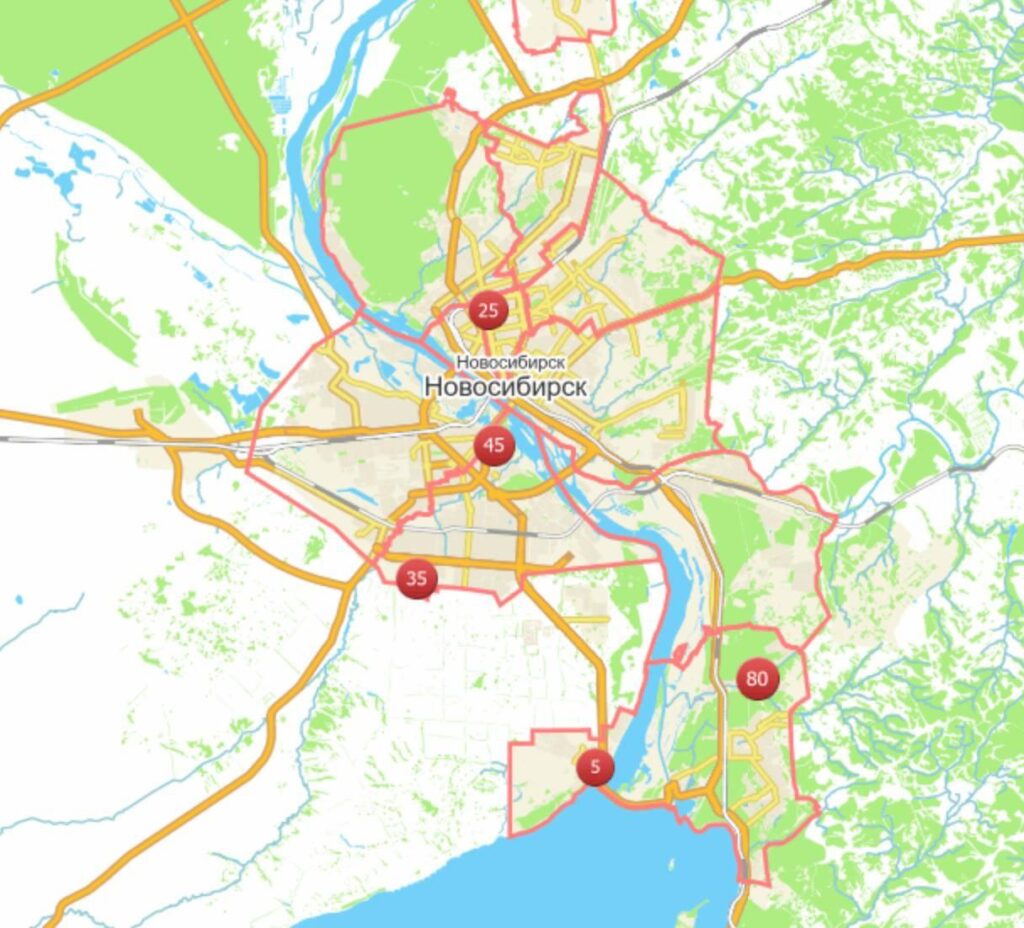 В Новосибирске около 190 домов остаются без отопления