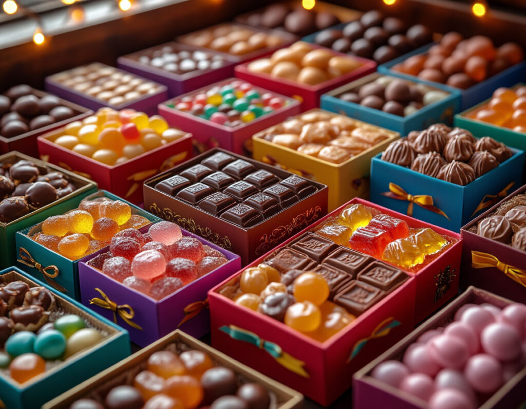 Сладкие подарки в картонной упаковке: идеальный выбор для любого праздника