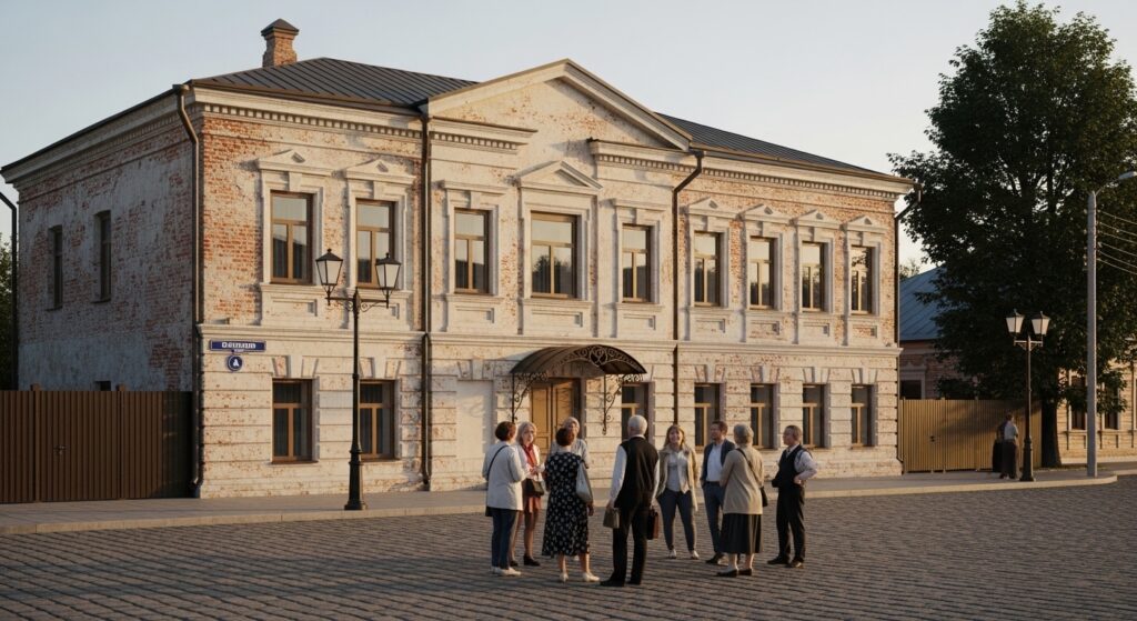 Исторические памятники как центры общественной жизни малых городов