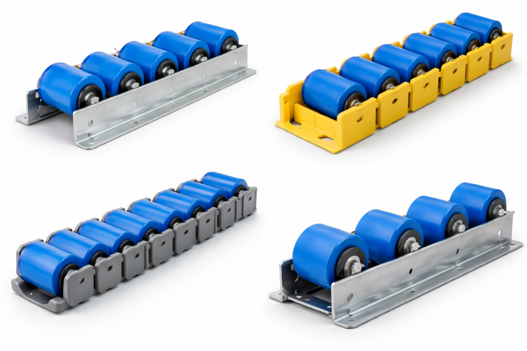 Ролики конвейерные пластиковые: ключевой элемент современного транспортного оборудования
